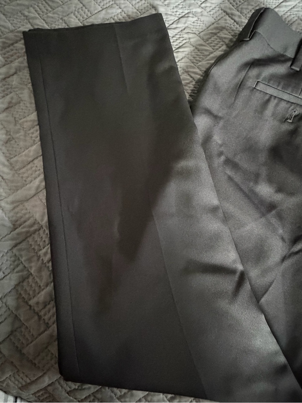 Louis Raphael Black Men's Dress Pants